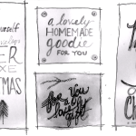 bw gift tags